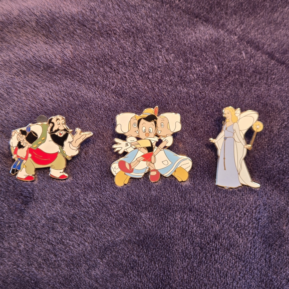Disney's Pinocchio Collector Pins